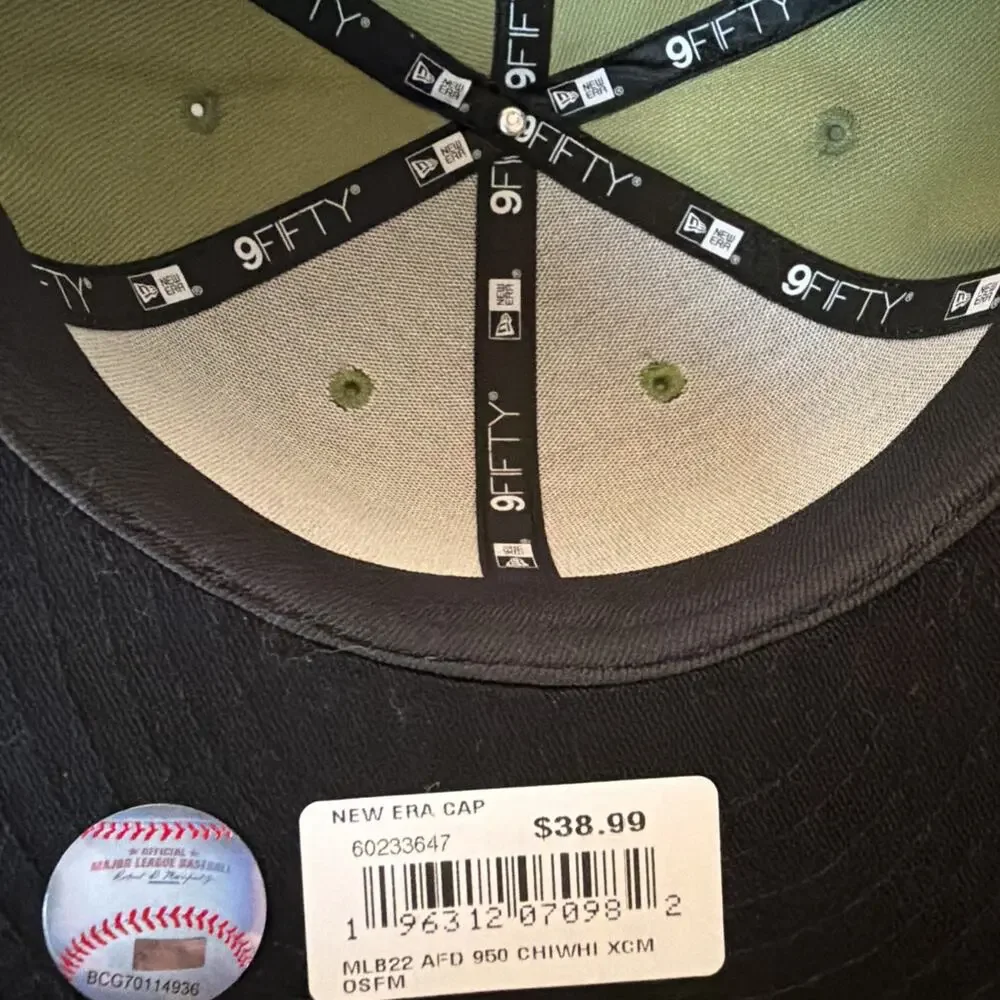 Chicago White Sox MLB NE 2022 Armed Forces Day On-Field Snapback Hat-Camo